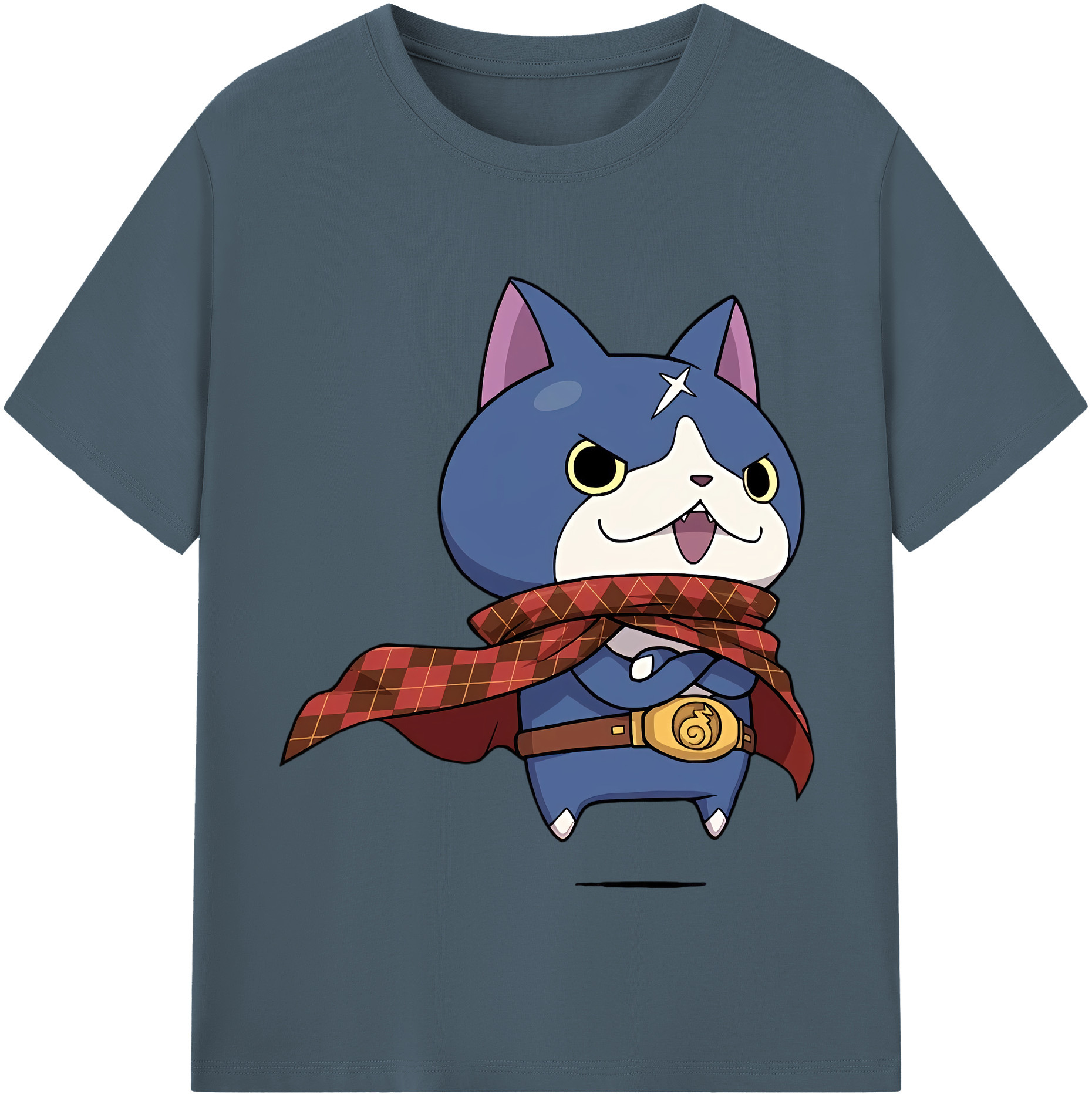 （画像用） 妖怪ウォッチ Yo-kai Watch 綿100％半袖Tシャツ（フロントプリント）